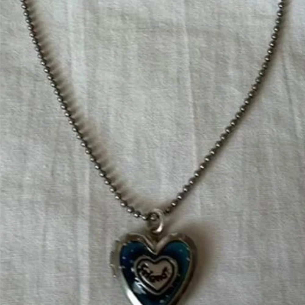 Girl’s Heart Locket Necklace. Friends.